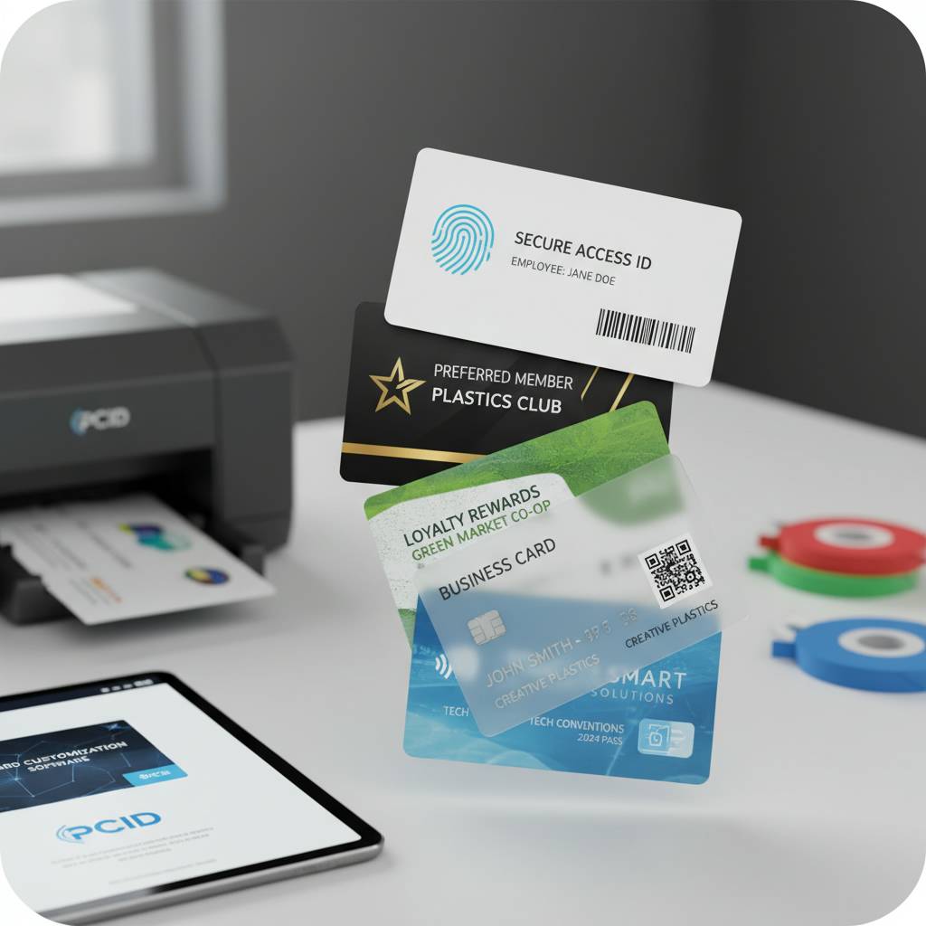 Contact Plastic Card ID