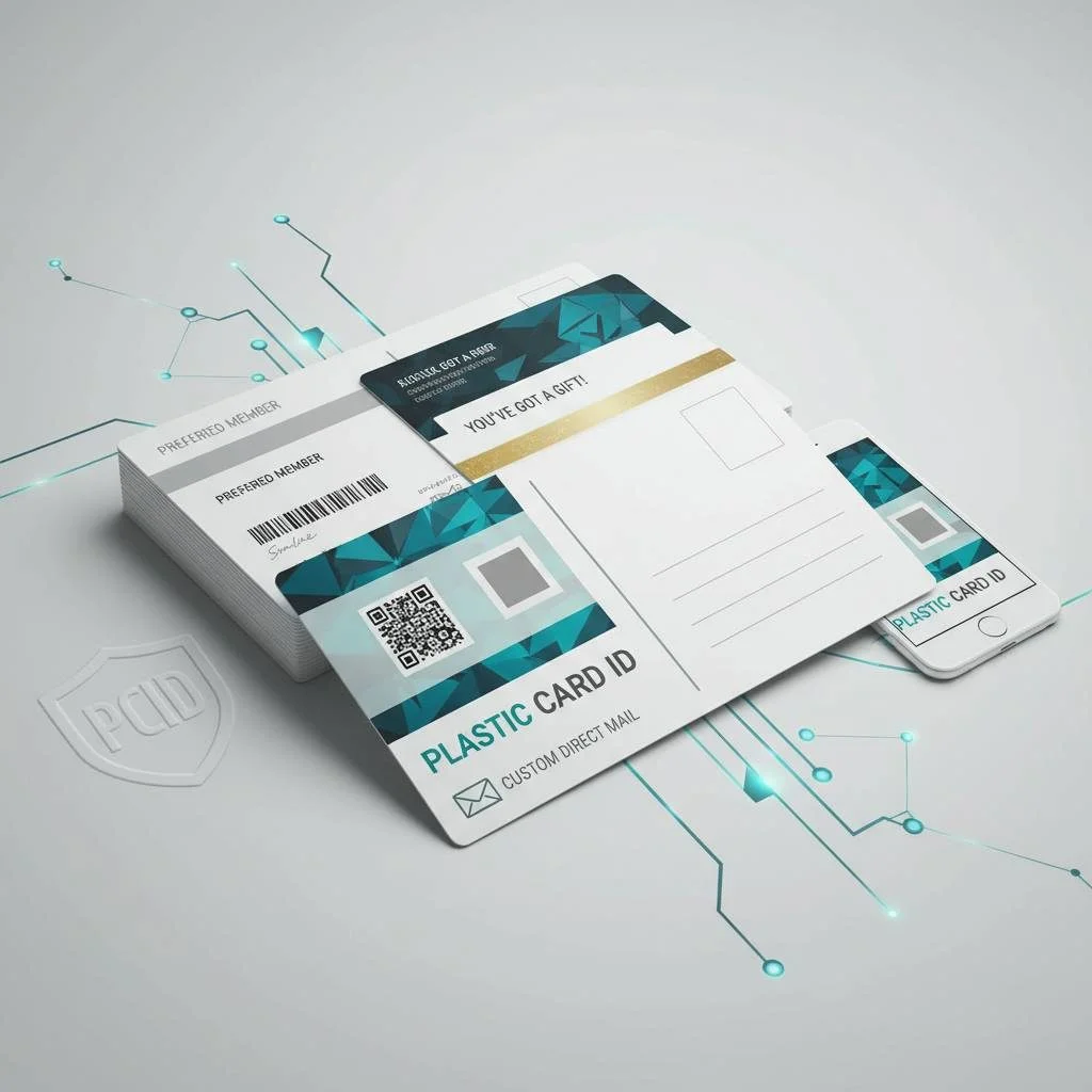 Why Plastic Postcard Mailers Work with Plastic Card ID