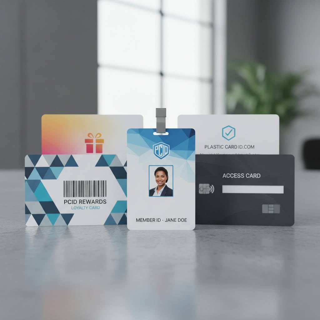 Contact & Get Started Plastic Card ID