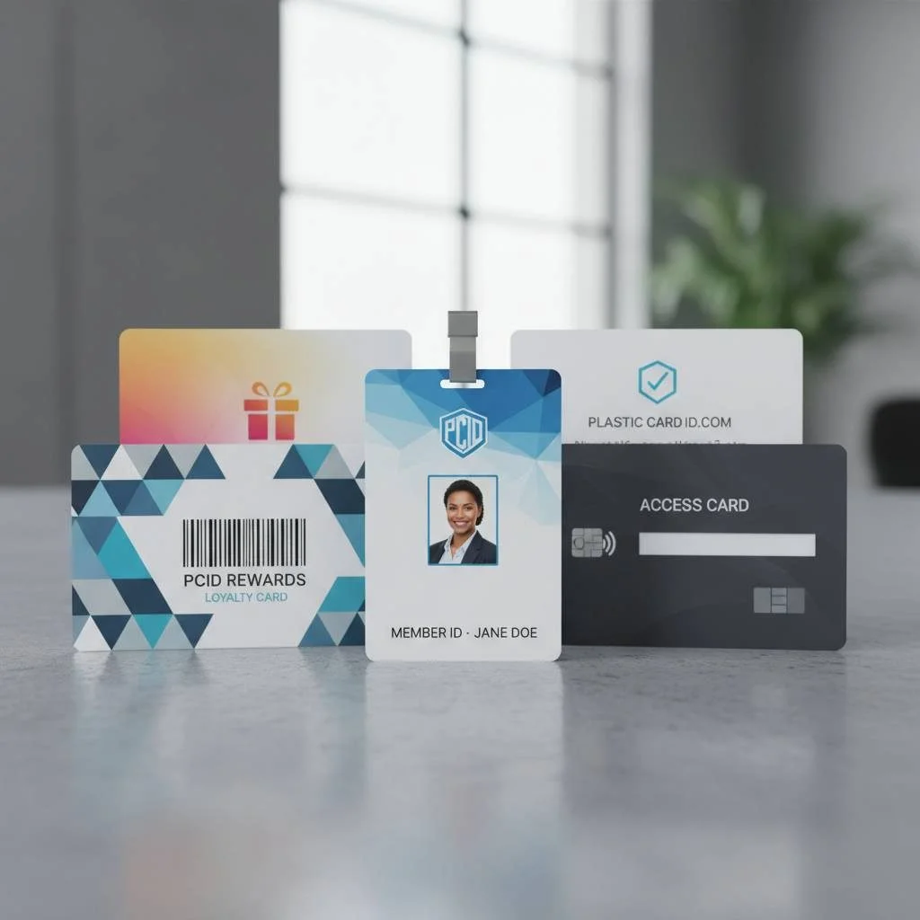 Contact & Get Started Plastic Card ID