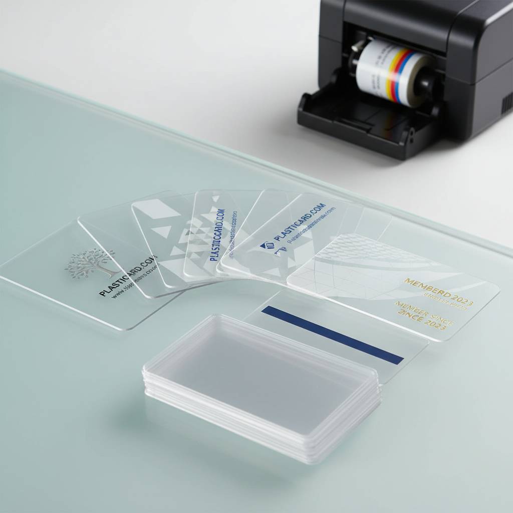 Clear Plastic Business Cards