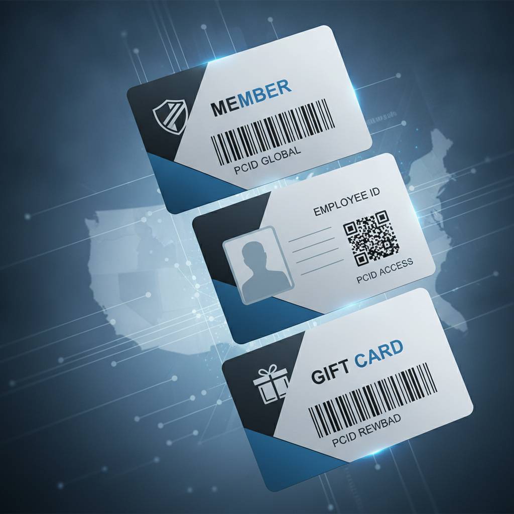 Membership Cards and ID Badges with Barcodes