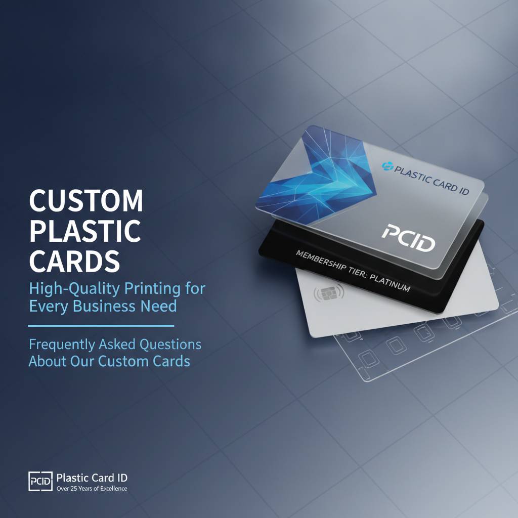 Frequently Asked Questions About Our Custom Plastic Cards