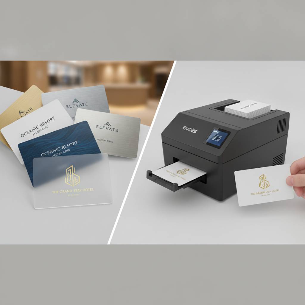 Custom Design and Branding for Hotel Key Cards