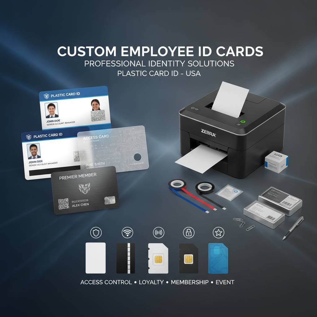 Custom Employee ID Card Types We Offer
