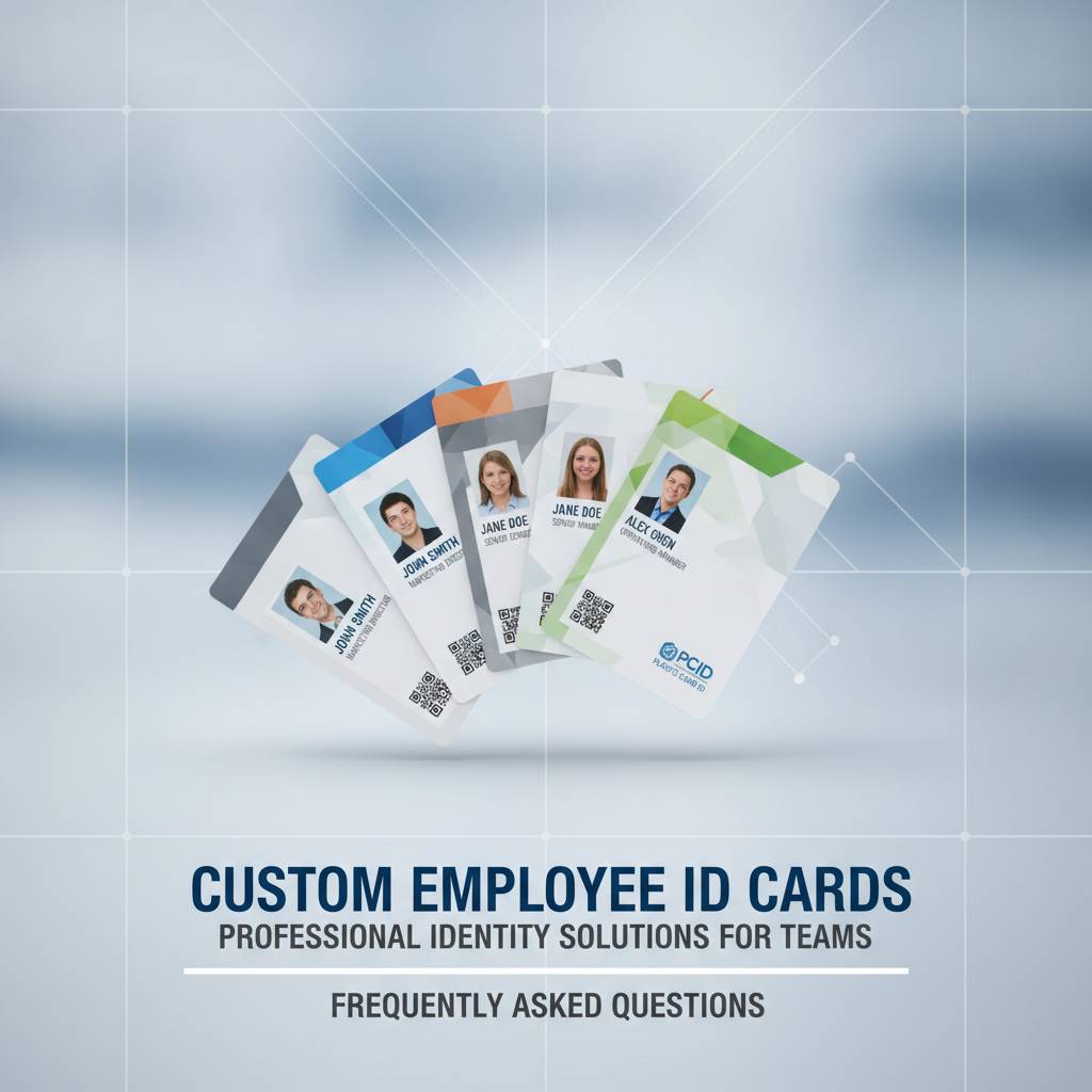 Frequently Asked Questions About Custom Employee ID Cards