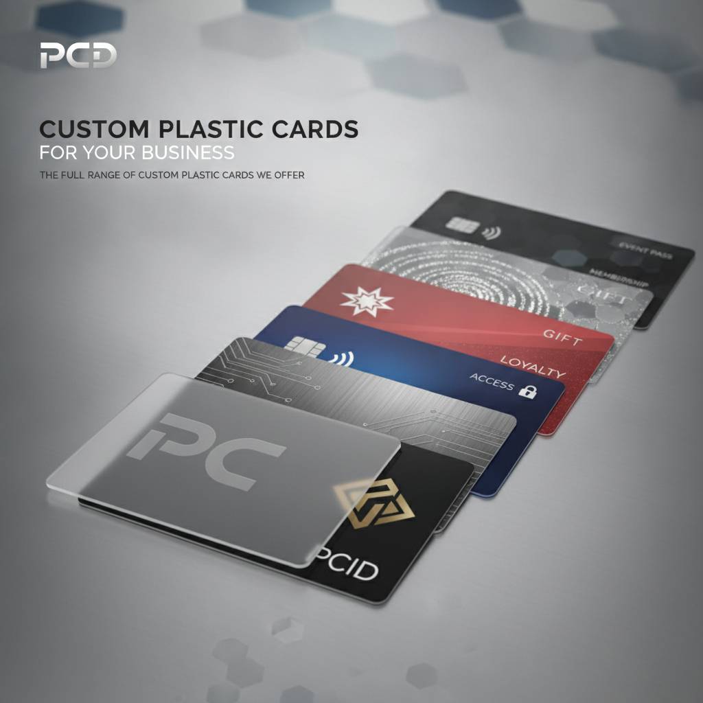 The Full Range of Custom Plastic Cards We Offer