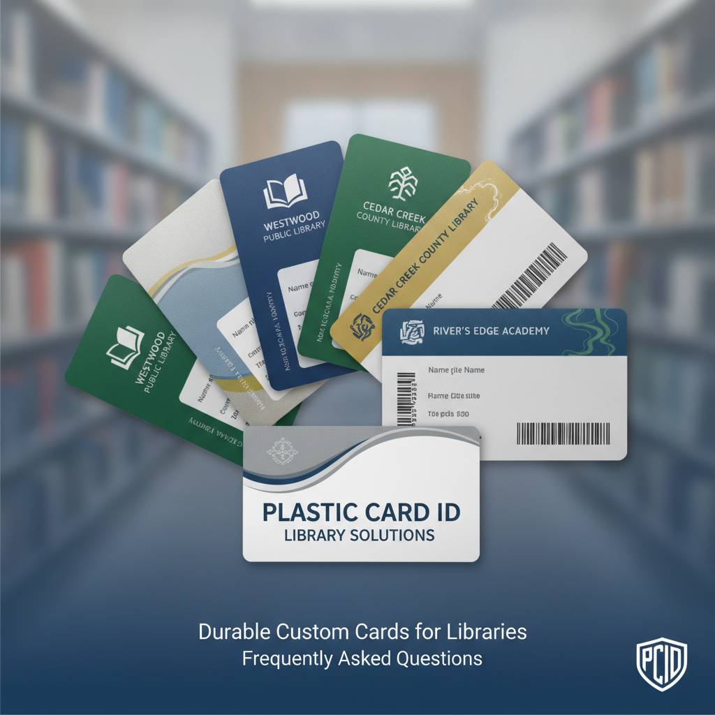 Frequently Asked Questions About Plastic Library Cards